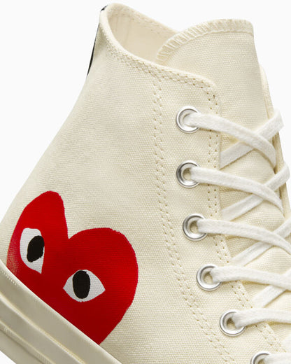 Converse x Comme des Garçons PLAY Chuck 70 High Top