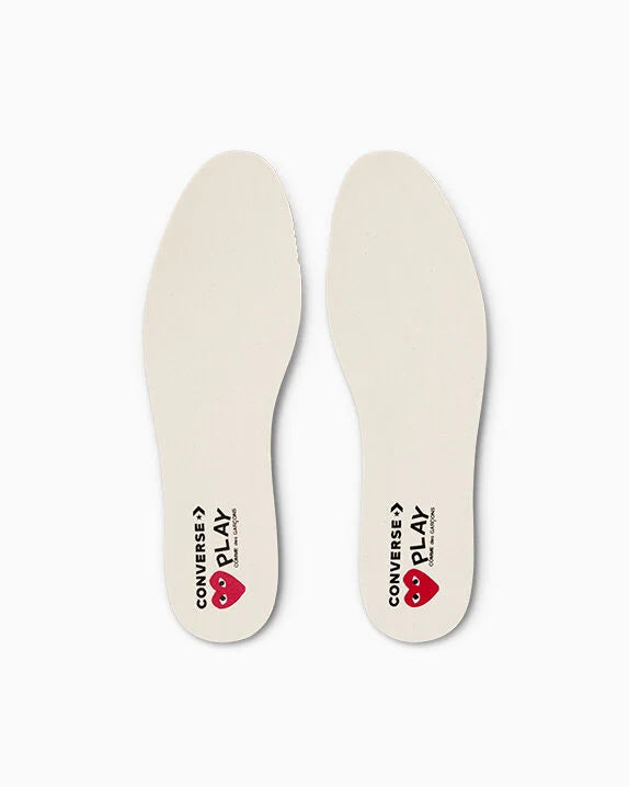 Converse X Comme des Garçons PLAY Chuck 70 OG Single Heart High Top