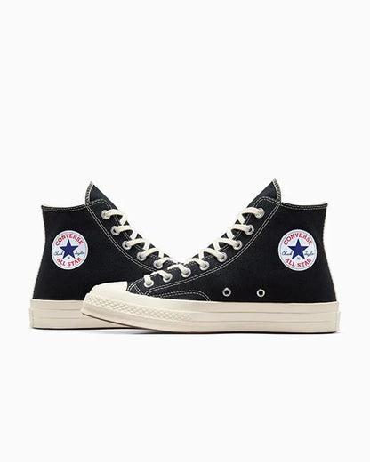 Converse X Comme des Garçons PLAY Chuck 70 OG Single Heart High Top