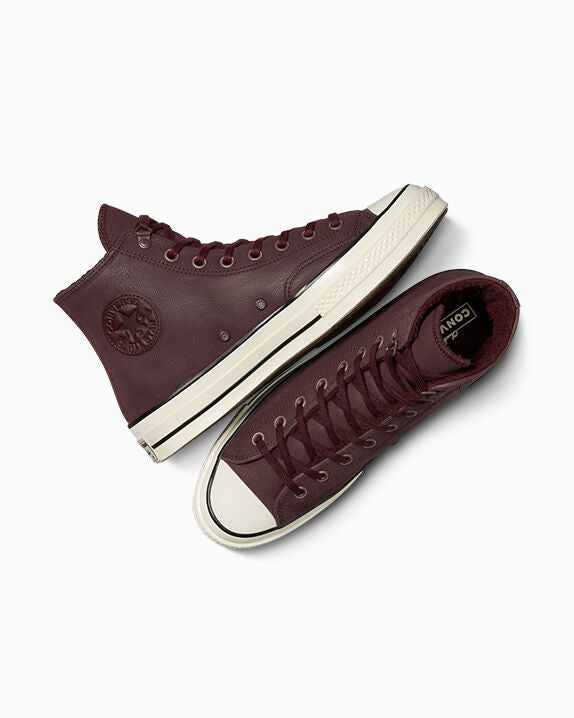 Chuck 70 Distressed Leather High Top