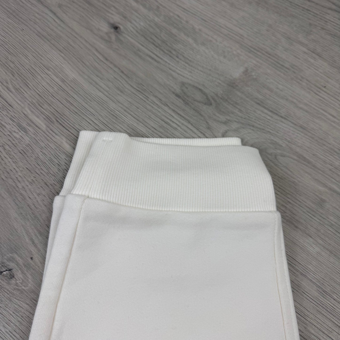 CP Company Raised Fleece Sweatpants - White