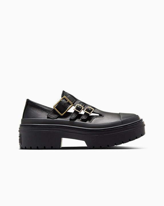 Chuck Taylor All Star Lugged Heel Mary Jane Platform Low Top
