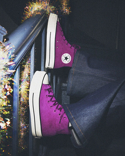 Chuck Taylor All Star Lift Platform Colourful Suede High Top