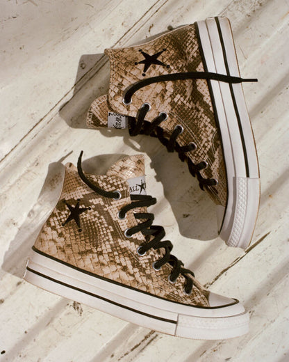 Converse x Stüssy Chuck 70 Snakeskin High Top
