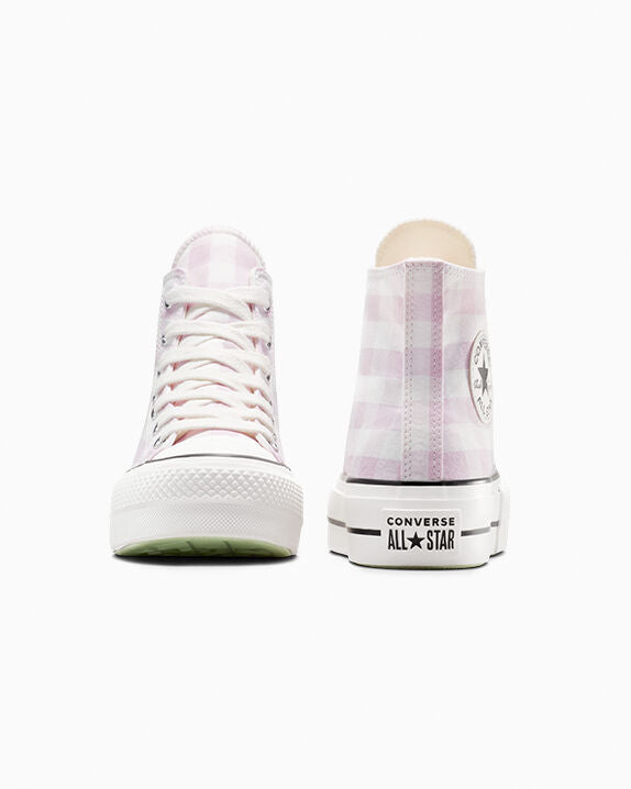 Chuck Taylor All Star Lift Platform Gingham High Top