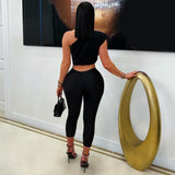 Load image into Gallery viewer, Yeri crop leggings (Black)
