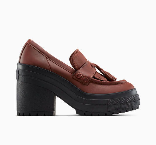 Chuck 70 De Luxe Heel Loafer Platform Leather Low Top