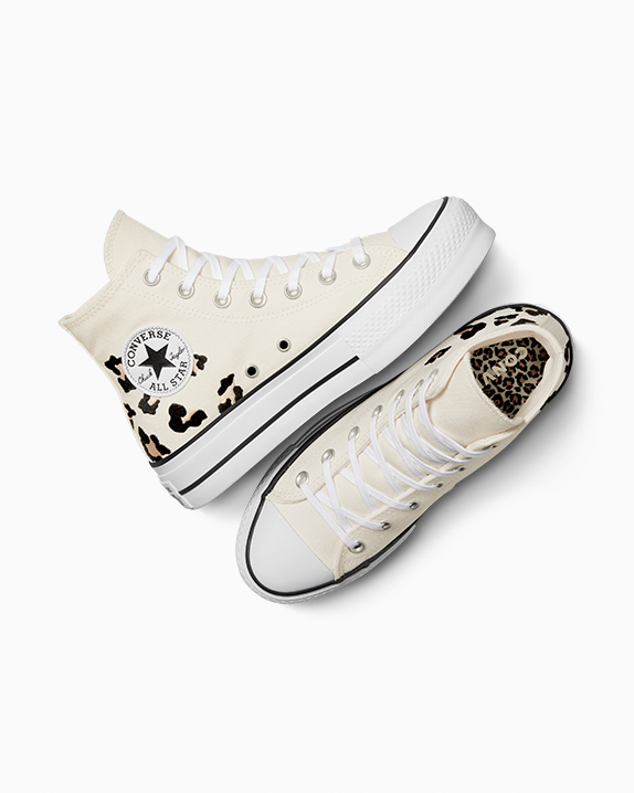 Chuck Taylor All Star Lift Platform Leopard Print High Top
