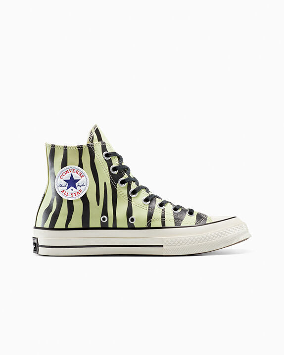Chuck 70 Glow-In-The-Dark Zebra Print High Top