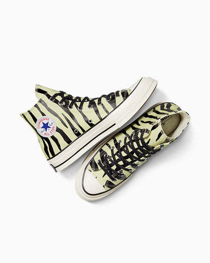 Chuck 70 Glow-In-The-Dark Zebra Print High Top