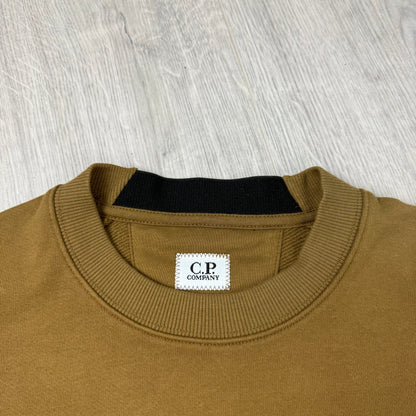 CP Company Raised Fleece Sweatshirt - Toffee
