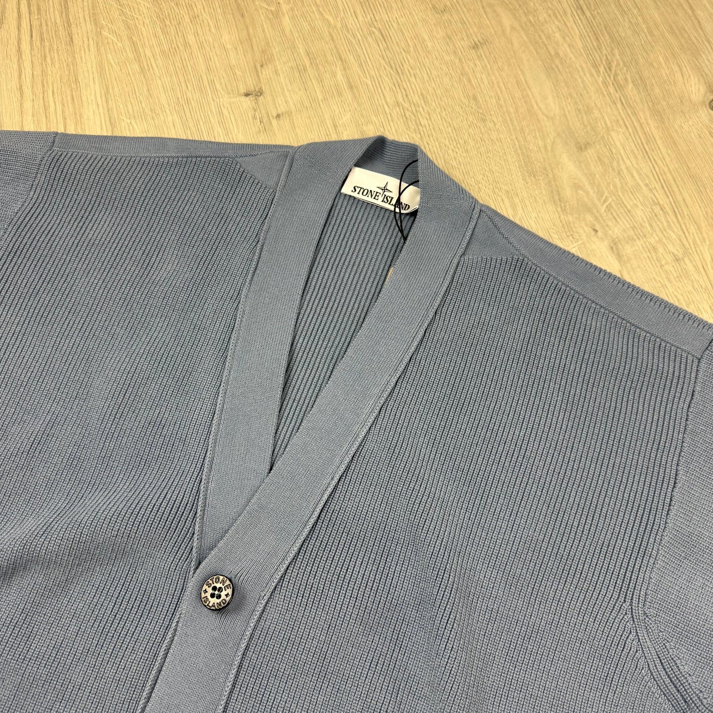 Stone Island Knit Cardigan - Dark Blue