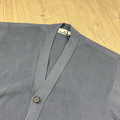Stone Island Knit Cardigan - Dark Blue