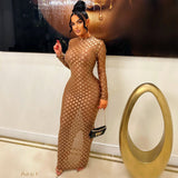 Load image into Gallery viewer, Allure dress (Brown)