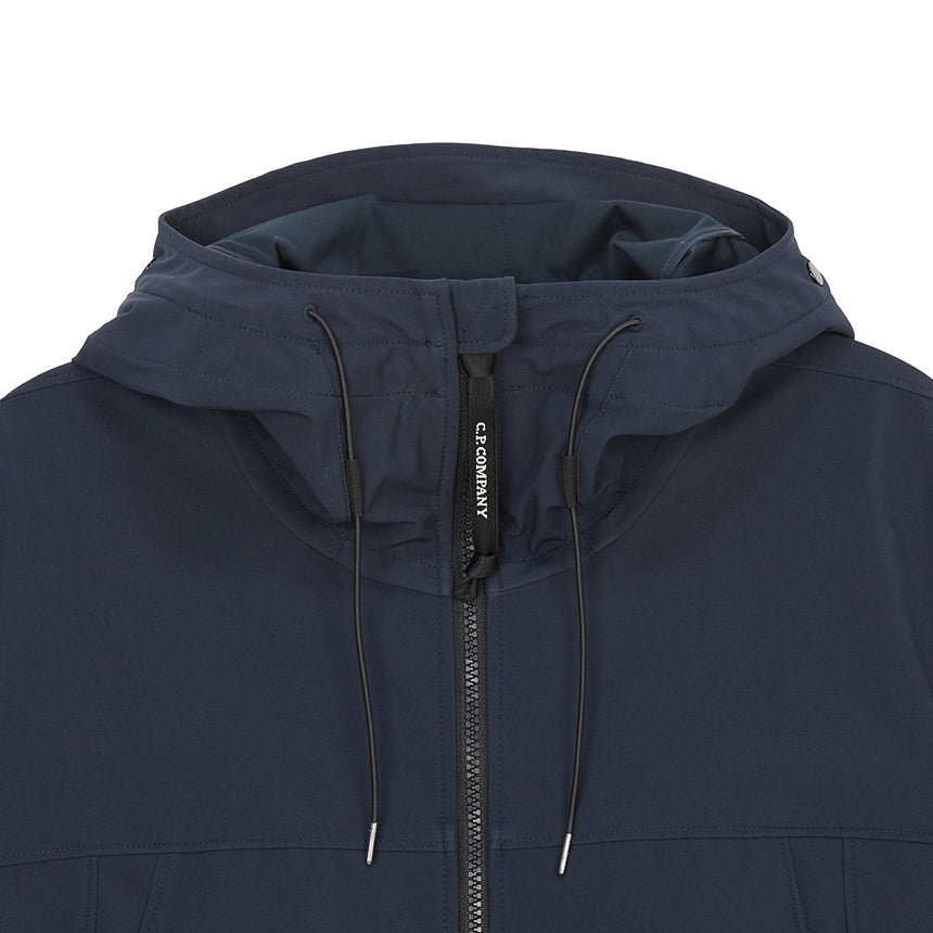 Cp Company 001A Shell-R Goggle Jacket In Navy