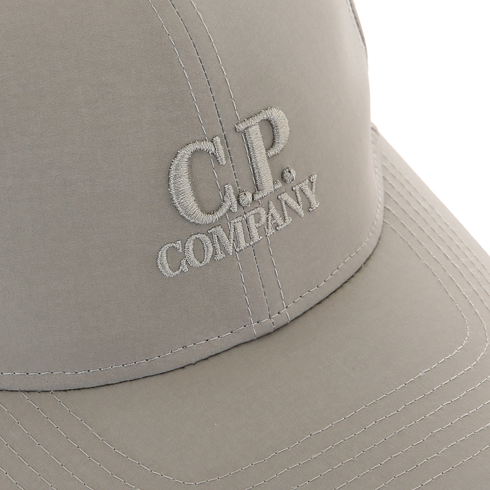 Cp Company Chrome-R Logo Baseball Cap in Vintage Khaki