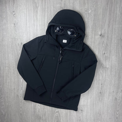 CP Company Shell Goggle Jacket - Black