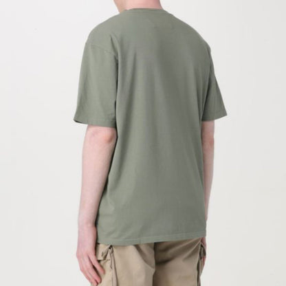 Cp Company 299A Artisinal Logo T-Shirt In Agave Green