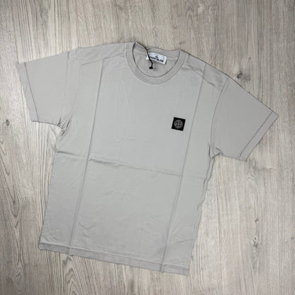 Stone Island Patch T-Shirt - Pearl Grey