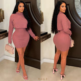 Load image into Gallery viewer, Oretta dress/ sweater (Mauve)