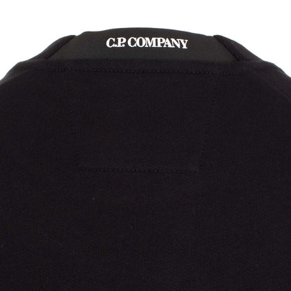 Cp Company 023A Diagonal Raised Lens Sweatshirt In Black