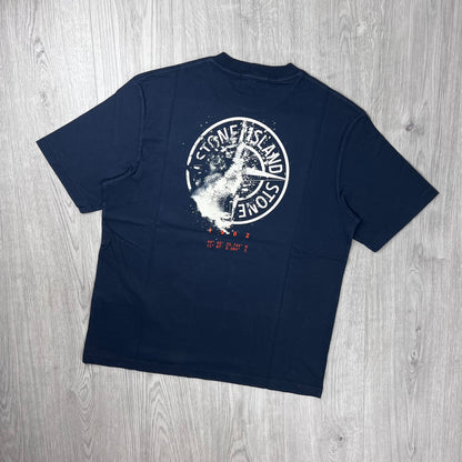 Stone Island 'Desert' T-Shirt - Navy