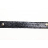 Load image into Gallery viewer, Saint Laurent Paris Narrow Belt Leather Western Black Aa
