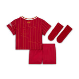 Load image into Gallery viewer, Nike Liverpool FC 2024 Stadium Home Baby/Toddler Soccer Replica 3-Piece Kit