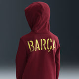Load image into Gallery viewer, Nike FC Barcelona Club Fourth Big Kids' (Boys') Soccer Full-Zip Hoodie
