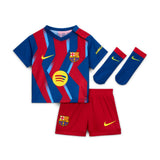 Load image into Gallery viewer, Nike FC Barcelona 2025/26 Stadium Fourth Baby/Toddler Soccer Replica 3-Piece Kit