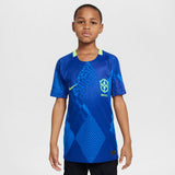 Load image into Gallery viewer, Nike Brazil 2025 Stadium Away (Women's Team) Big Kids' Dri-FIT Soccer Replica Jersey