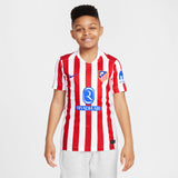 Load image into Gallery viewer, Nike Atlético Madrid 2025/26 Stadium Home Big Kids' Dri-FIT Soccer Replica Jersey