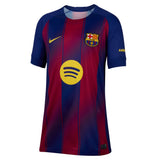 Load image into Gallery viewer, Nike FC Barcelona 2025/26 Stadium Home Big Kids' Dri-FIT Soccer Replica Jersey