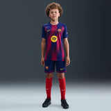 Load image into Gallery viewer, Nike FC Barcelona 2025/26 Stadium Home Big Kids' Dri-FIT Soccer Replica Jersey