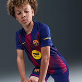 Load image into Gallery viewer, Nike FC Barcelona 2025/26 Stadium Home Big Kids' Dri-FIT Soccer Replica Jersey