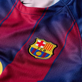 Load image into Gallery viewer, Nike FC Barcelona 2025/26 Stadium Home Little Kids' Soccer Replica 3-Piece Kit