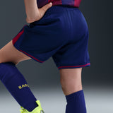 Load image into Gallery viewer, Nike FC Barcelona 2025/26 Stadium Home Little Kids' Soccer Replica 3-Piece Kit