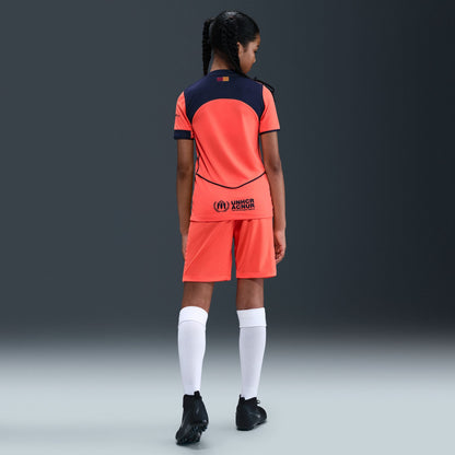 Nike FC Barcelona 2025/26 Stadium Third Big Kids' Dri-FIT Total 90 Soccer Replica Jersey