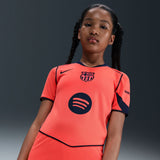 Load image into Gallery viewer, Nike FC Barcelona 2025/26 Stadium Third Big Kids' Dri-FIT Total 90 Soccer Replica Jersey