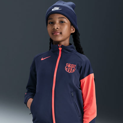 FC Barcelona Academy Pro Third Big Kids' Nike Dri-FIT Total 90 Soccer Anthem Jacket