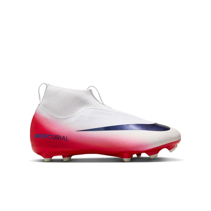 Nike Jr. Mercurial Superfly 10 Academy LV8 Big Kids' Multi-Ground High-Top Soccer Cleats