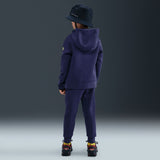 Load image into Gallery viewer, Nike FC Barcelona Tech Big Kids' (Boys') Soccer Fleece Full-Zip Hoodie