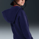 Load image into Gallery viewer, Nike FC Barcelona Tech Big Kids' (Boys') Soccer Fleece Full-Zip Hoodie