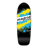 Load image into Gallery viewer, Madrid Deck Explosion Re-Issue Black/Blue/Yellow 9.87" Old School