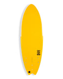 Load image into Gallery viewer, Sprout Softboard 5'4 - White/Yellow
