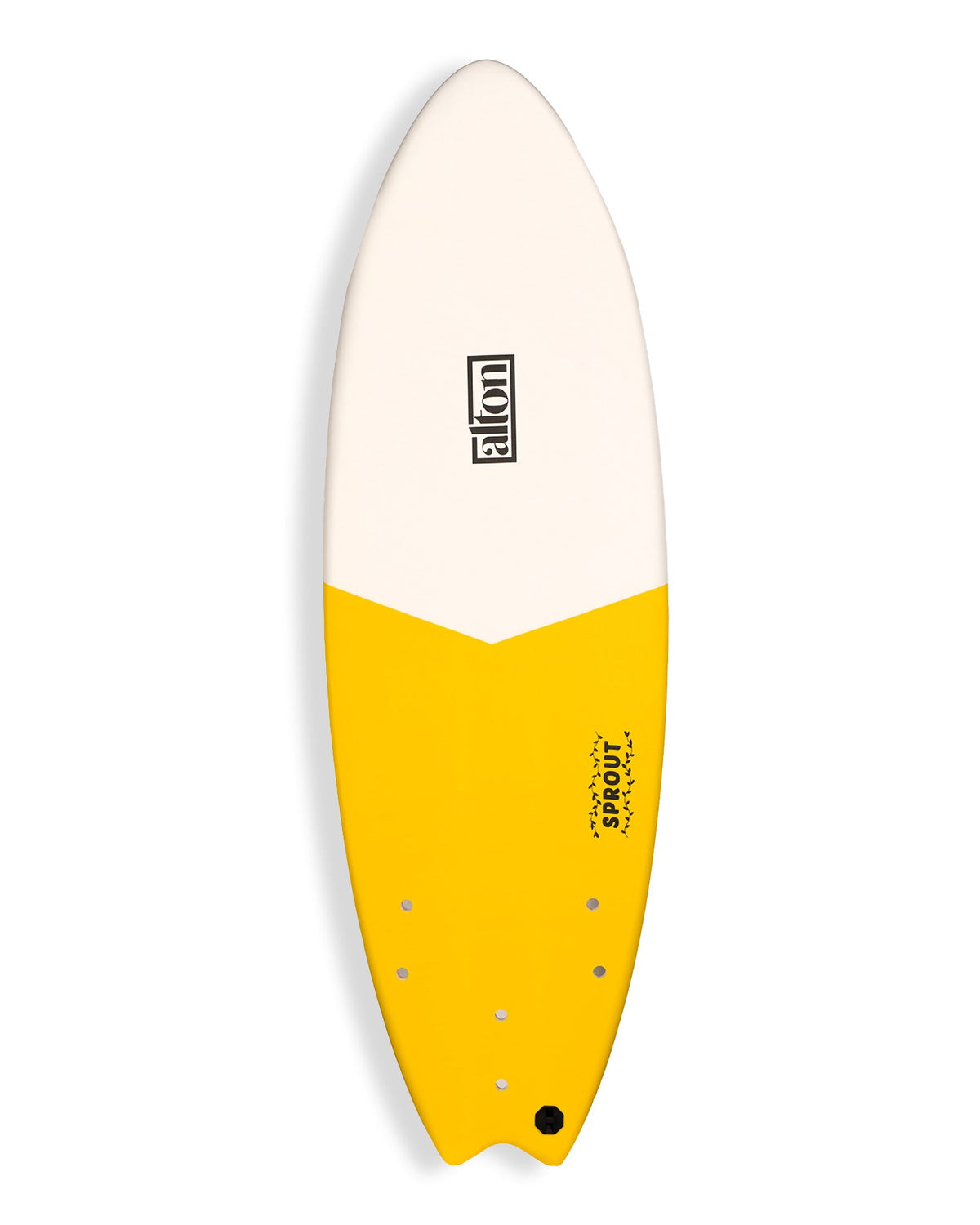Sprout Softboard 5'4 - White/Yellow