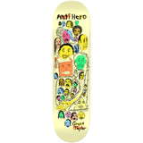 Load image into Gallery viewer, Anti Hero Skateboard Deck Grant Taylor Expressions Beige 8.5" x 31.85"