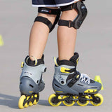 Load image into Gallery viewer, Rollerblade Apex Charcoal Kids Skates