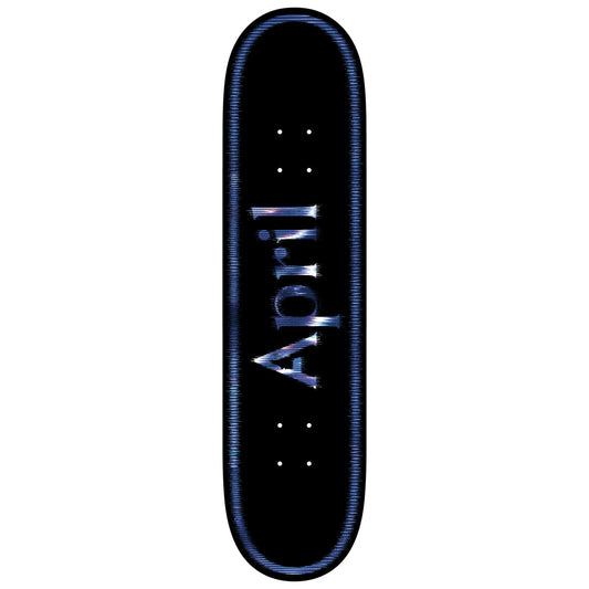 April Skateboard Deck Twin Og Logo Fractured 8.25" x 31.93"