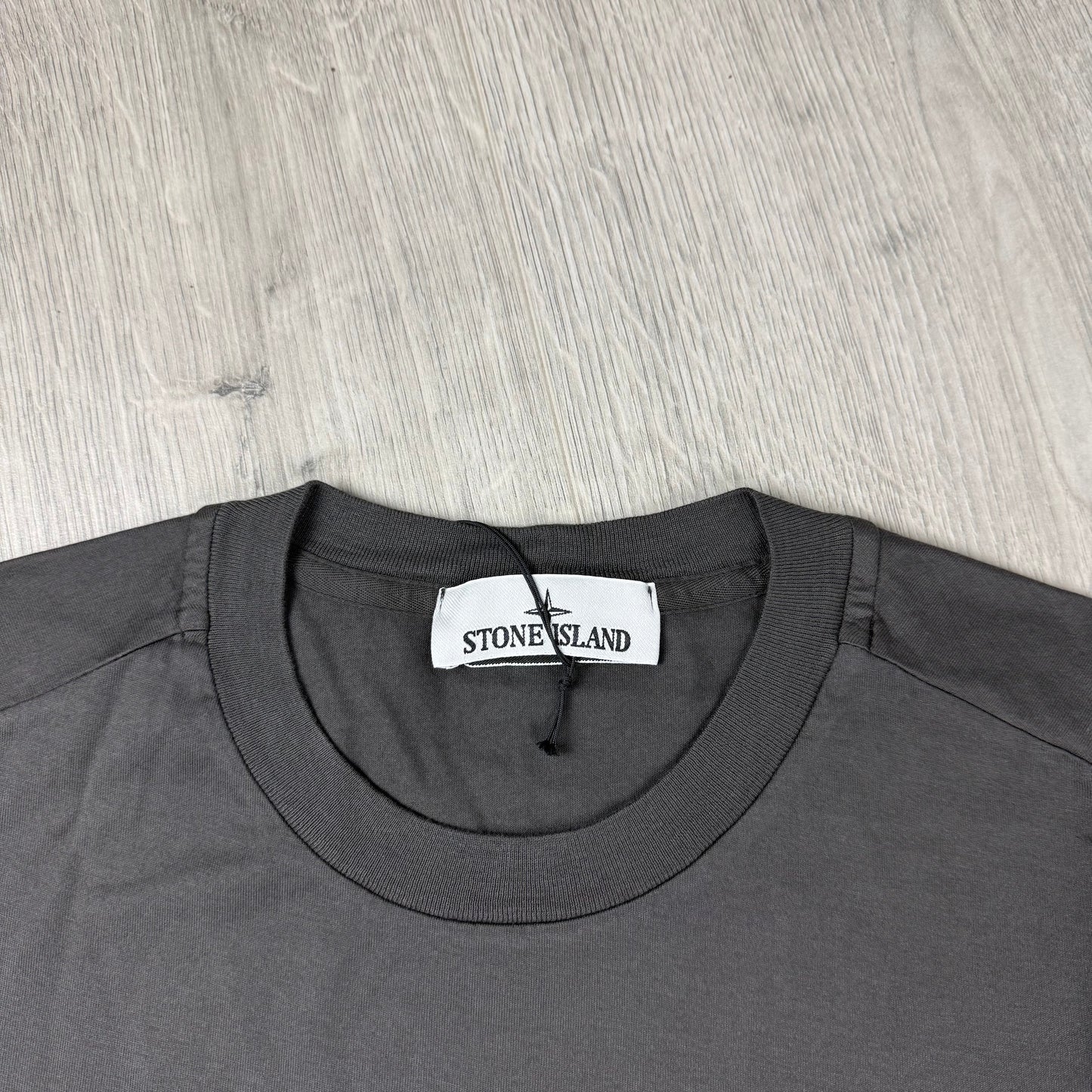 Stone Island Patch T-Shirt - Charcoal
